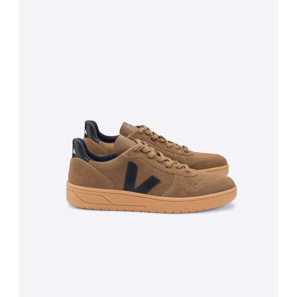 Veja V-10 SUEDE Tenisky Damske Hnede | SK 636QMA